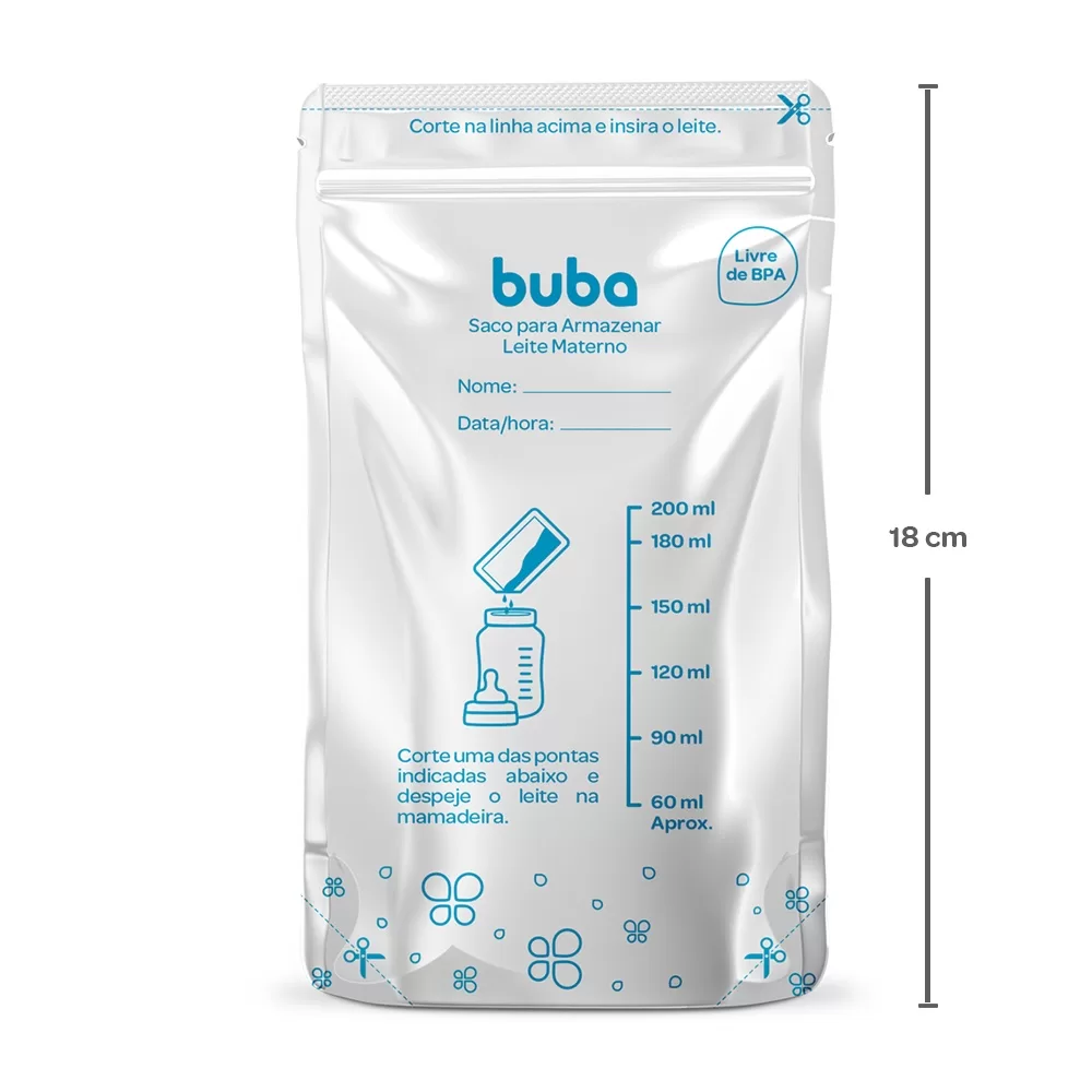 Sacos Para Armazenar Leite Materno 250ml c/ 25 Unidades - Image 3