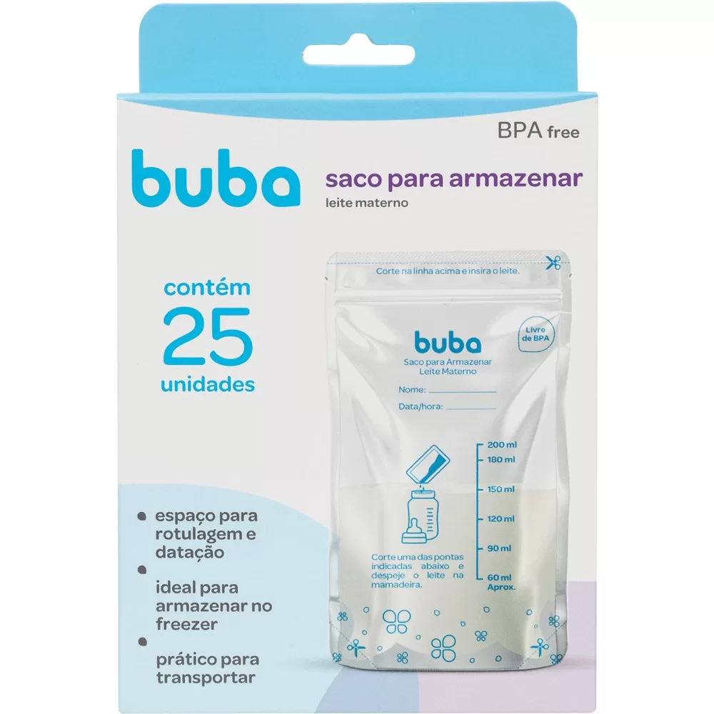 Sacos Para Armazenar Leite Materno 250ml c/ 25 Unidades - Image 5