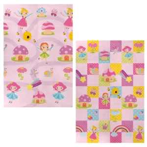 Tapete de Atividades Dupla Face 120cm x 180cm – Dobrável Fada