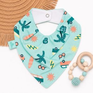 Bandana Impermeável para Bebê – Rota Tropical