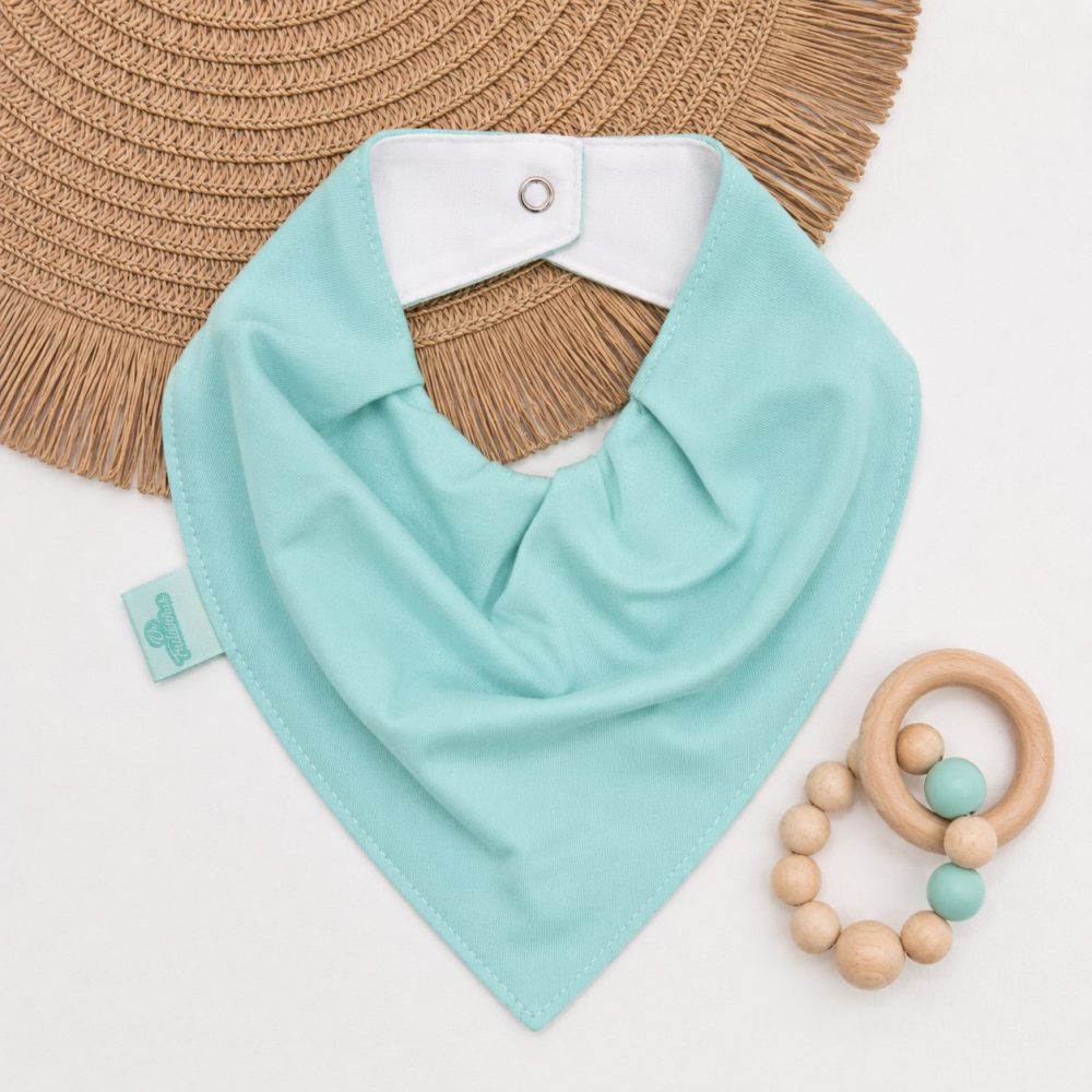 Bandana Impermeável para Bebê – Verde Água - Image 2