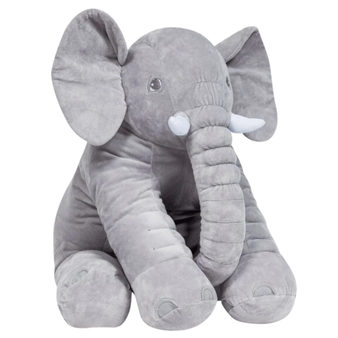 Pelúcia Gigante Elefante 60cm – Cinza - Image 2
