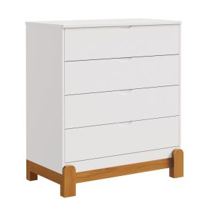 Cômoda Gaveteiro Lotus Reller – Branco Fosco