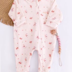 Macacão Fleece Luxo Estampado Jardim Magico – Hug