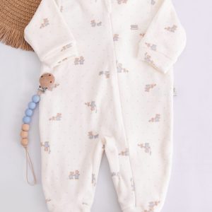 Macacão Fleece Luxo Estampado Urso Amigo – Hug