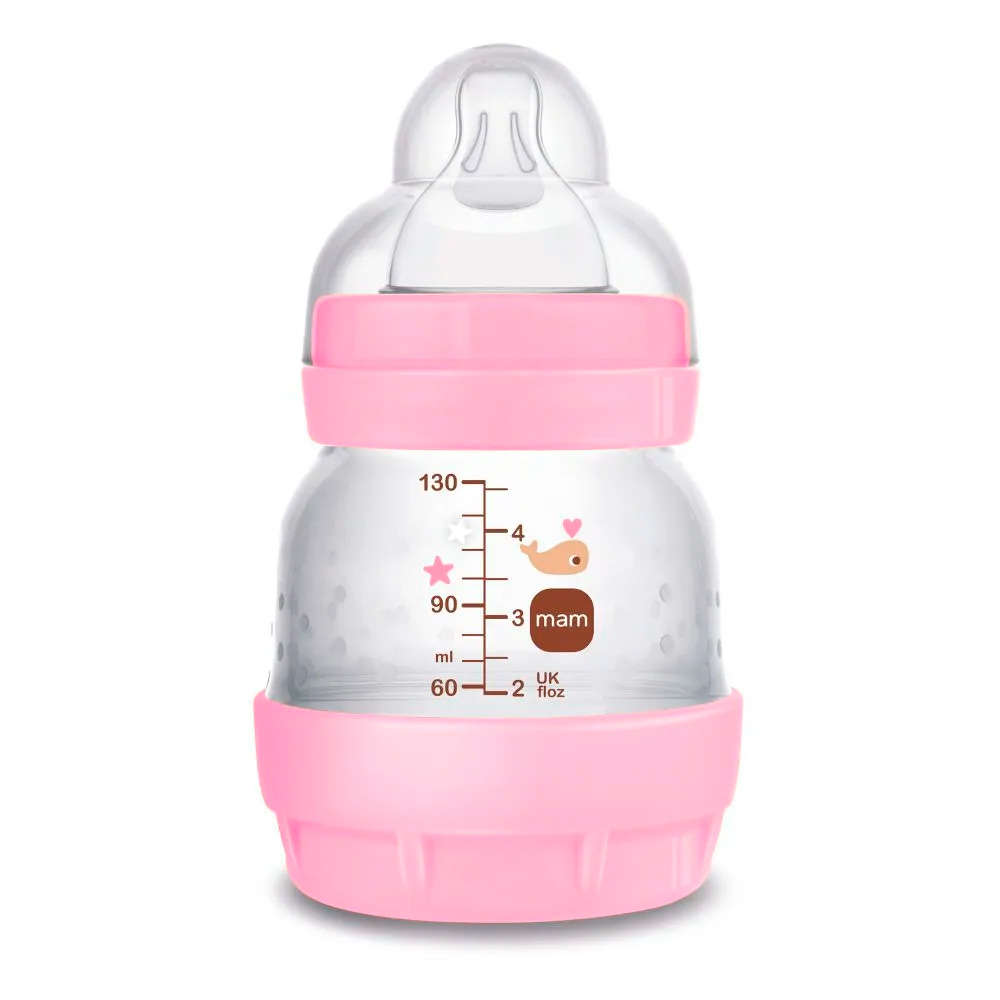 Mamadeira Mam Easy Start Anticólica 130ml – Rosa - Image 2