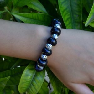 Pulseira de Acrílico e Metal