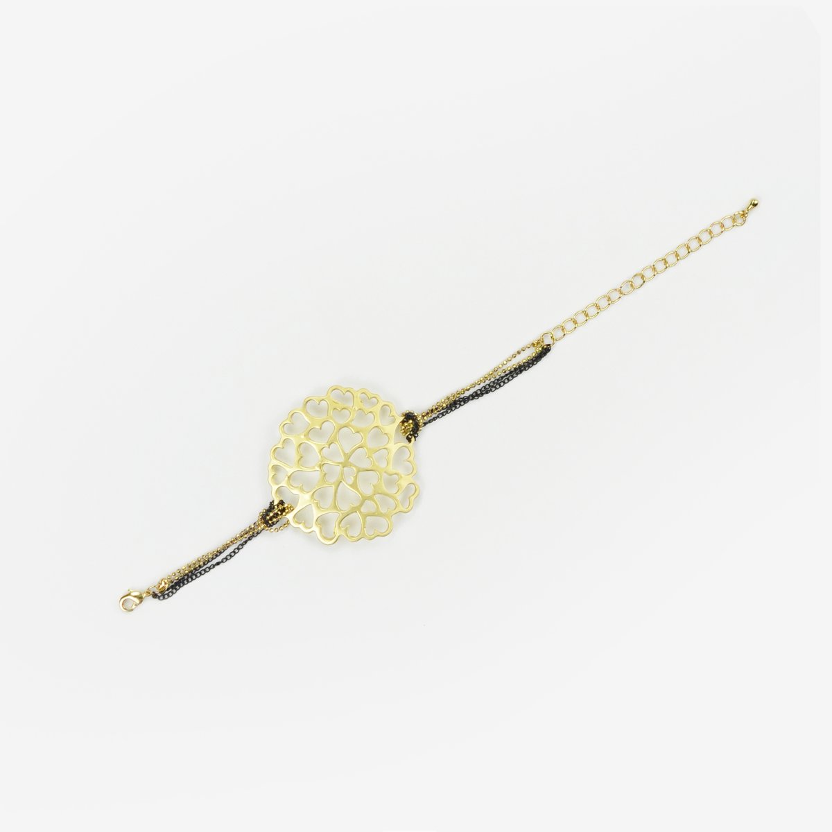 Pulseira rendilhada de corações - Image 2