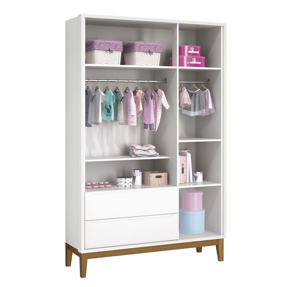Roupeiro Classic Reller – Branco Fosco - Image 3