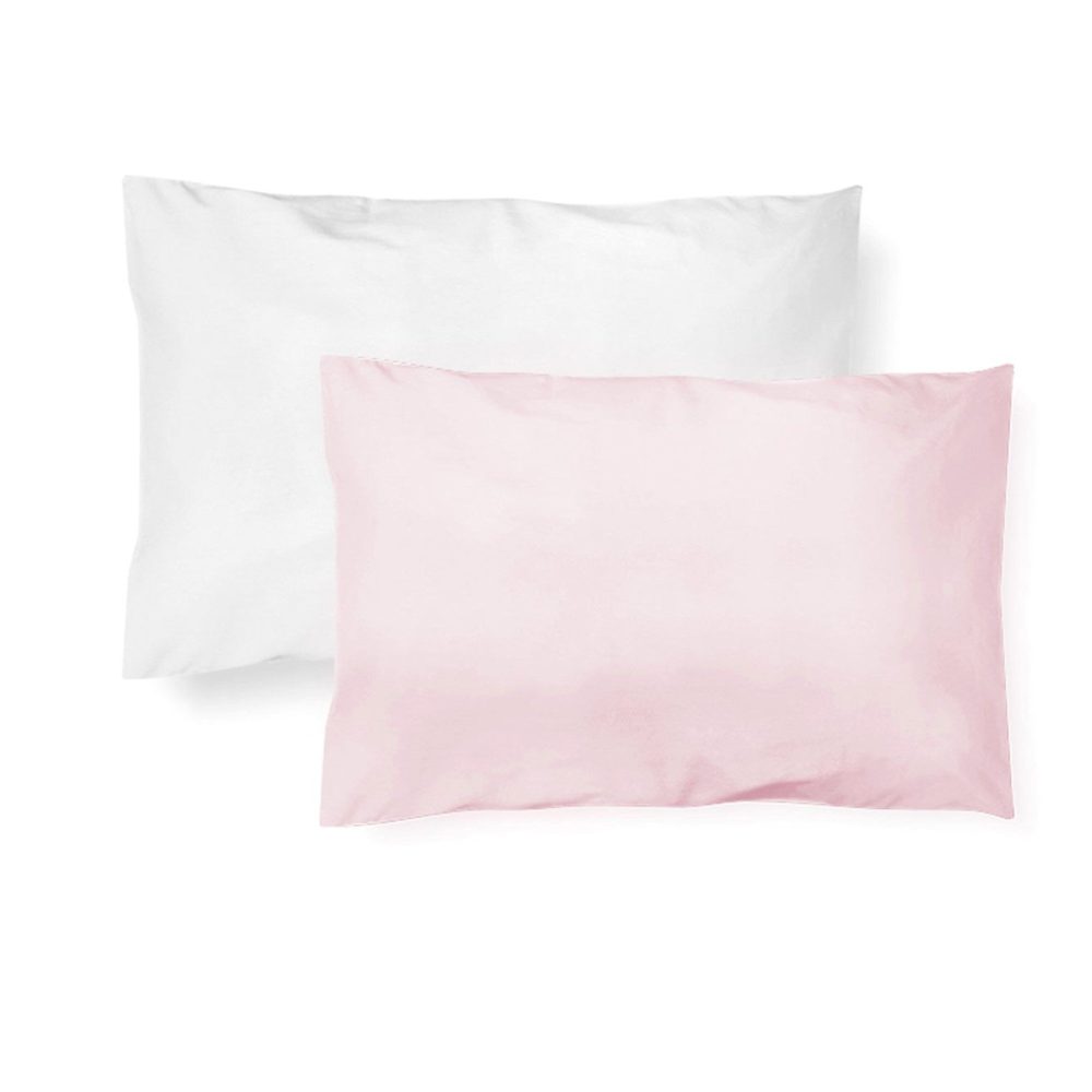 Kit de Fronha Malha 100% Algodão Rosa – Papi