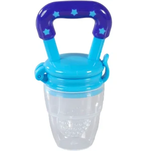 Porta Frutinhas em Silicone Para Bebê Azul – Bene Casa